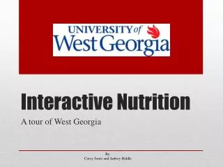 Interactive Nutrition