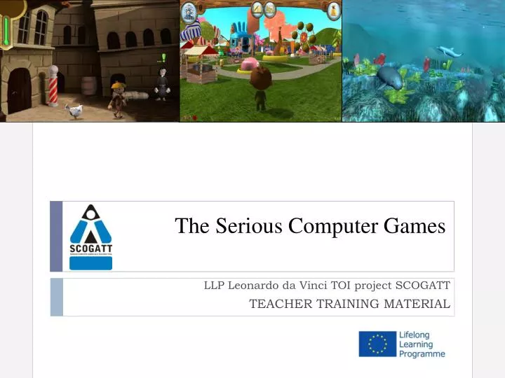 the serious computer games