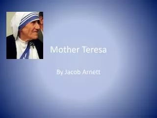 Mother Teresa