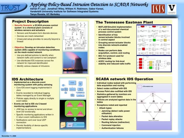 applying policy based intrusion detection to scada networks