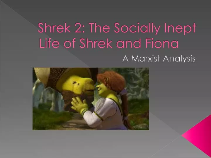 shrek 2 the socially inept life of shrek and fiona