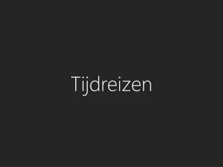 tijdreizen