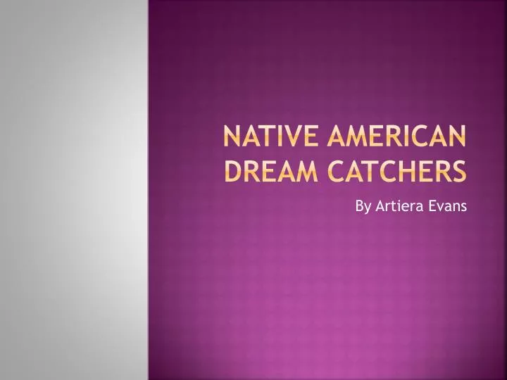 native american dream catchers
