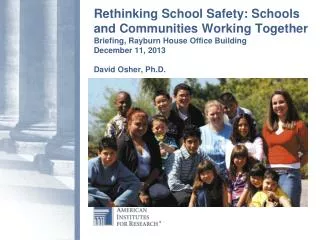 Key Components of Safe &amp; Successful Schools