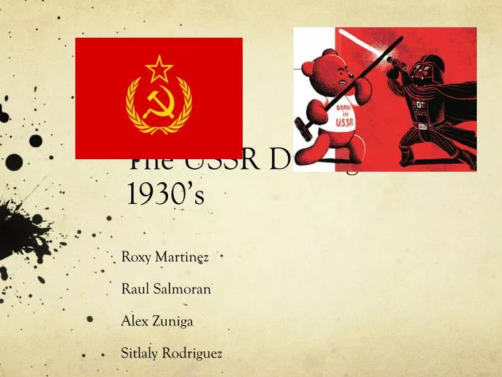 the ussr during the 1930 s