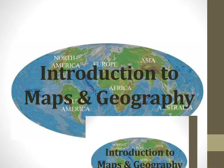 introduction to maps geography