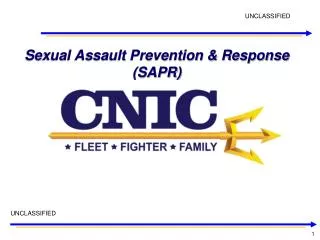 Sexual Assault Prevention &amp; Response (SAPR)