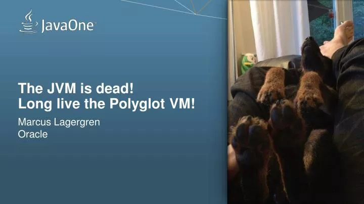the jvm is dead long live the polyglot vm