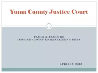 Yuma County Justice Court