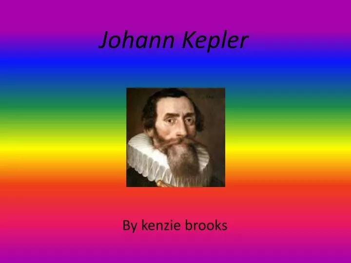 johann kepler