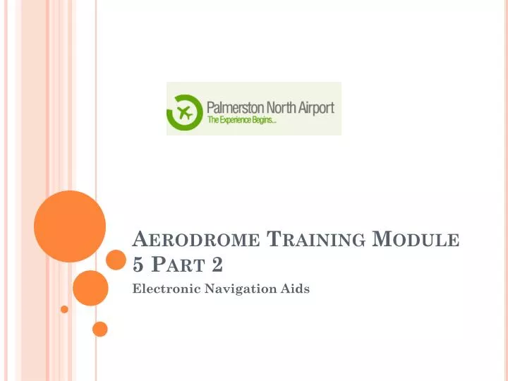 aerodrome training module 5 part 2