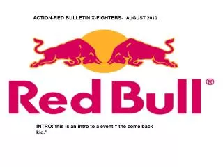 ACTION - RED BULLETIN X - FIGHTERS -