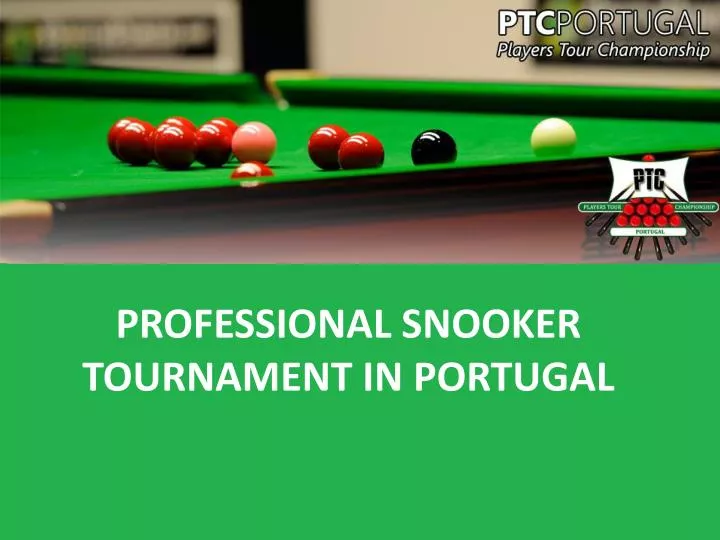 professional snooker tournament in portugal