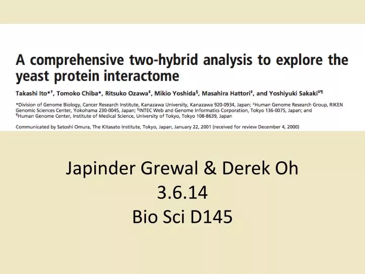 japinder grewal derek oh 3 6 14 bio sci d145