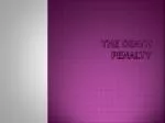 The Death Penalty - slide 1