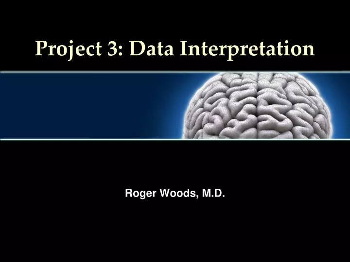 project 3 data interpretation