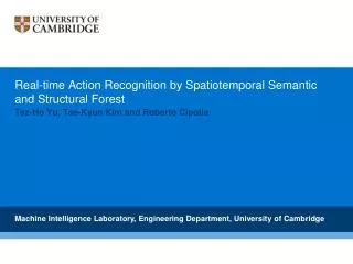 Real-time Action Recognition by Spatiotemporal Semantic and Structural Forest