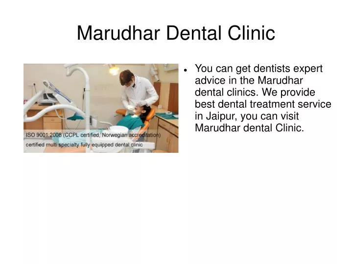 marudhar dental clinic