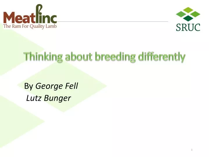 thinking about breeding differently