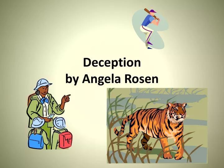 deception by angela rosen