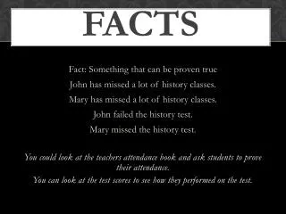 facts