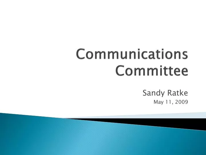 communications committee
