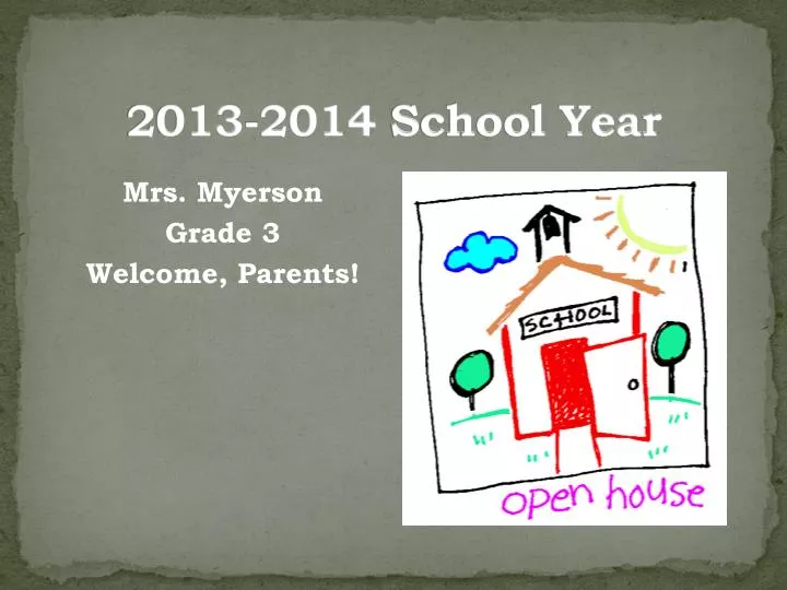 2013 2014 school year