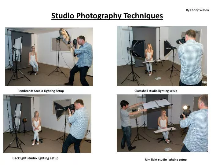 studio photography techniques