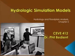 Hydrologic Simulation Models
