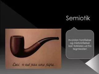 semiotik