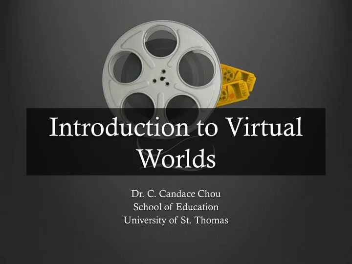 introduction to virtual worlds