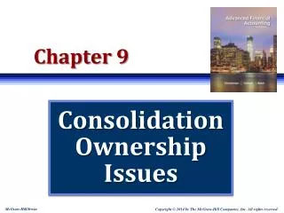 Consolidation Ownership Issues