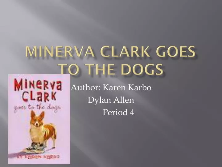 minerva clark goes to the dogs