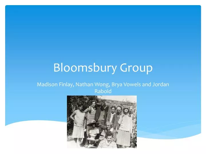 bloomsbury group