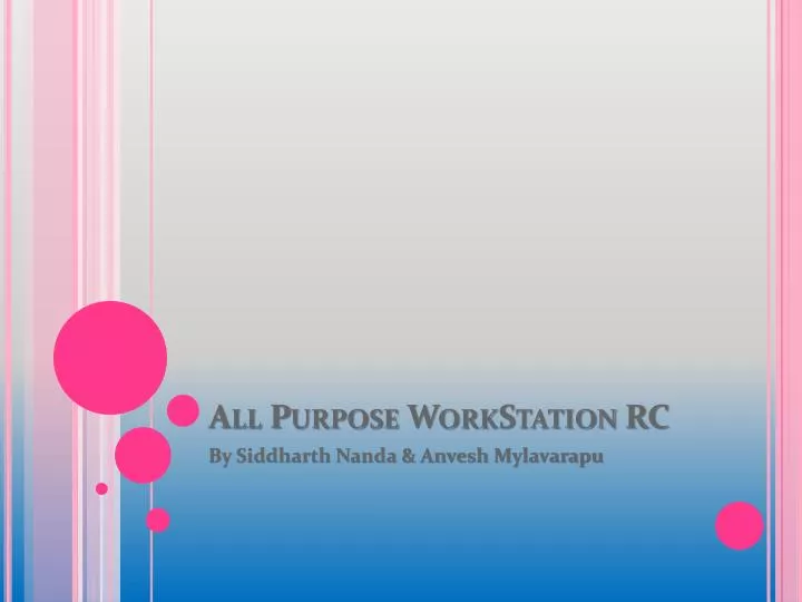 all purpose workstation rc