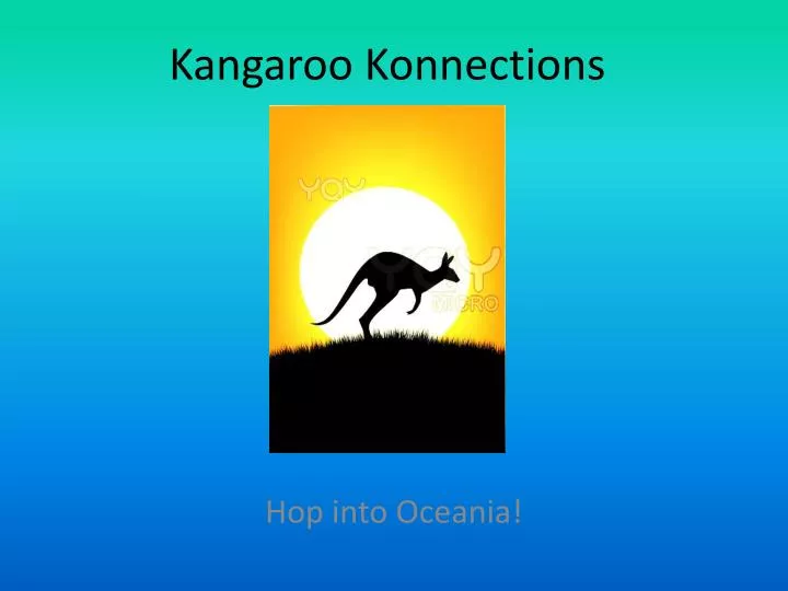 kangaroo konnections