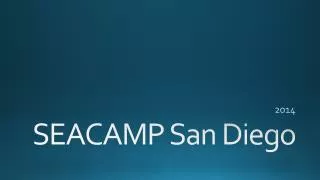 SEACAMP San Diego