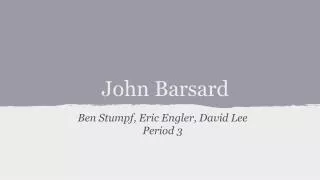 John Barsard