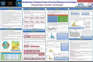 Identi?cation of Temporal Trends of Extreme Discharge in Arctic Region