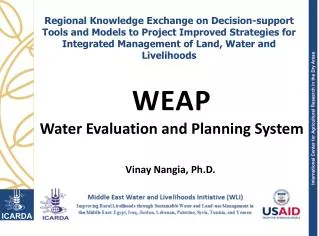 WEAP Water Evaluation and Planning System