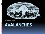 avalanches - slide 1