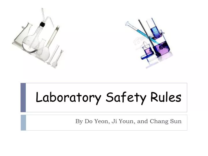 laboratory safety rules