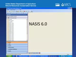 NASIS 6.0