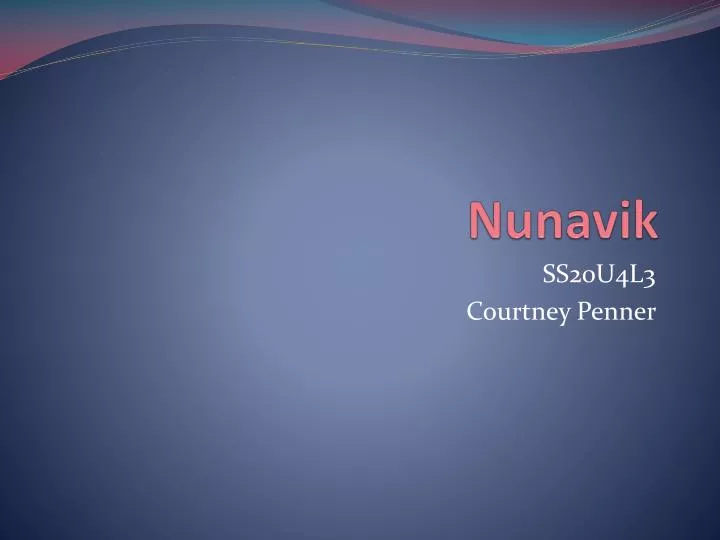 nunavik