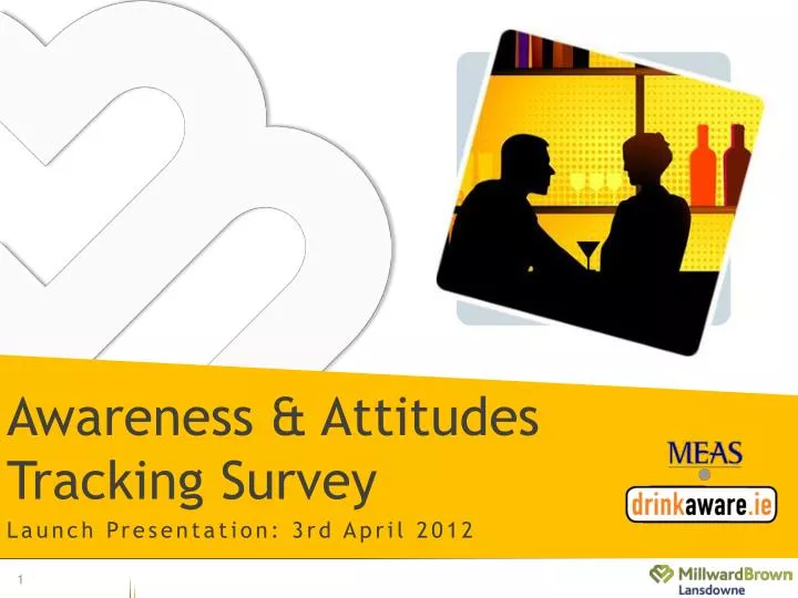 awareness attitudes tracking survey