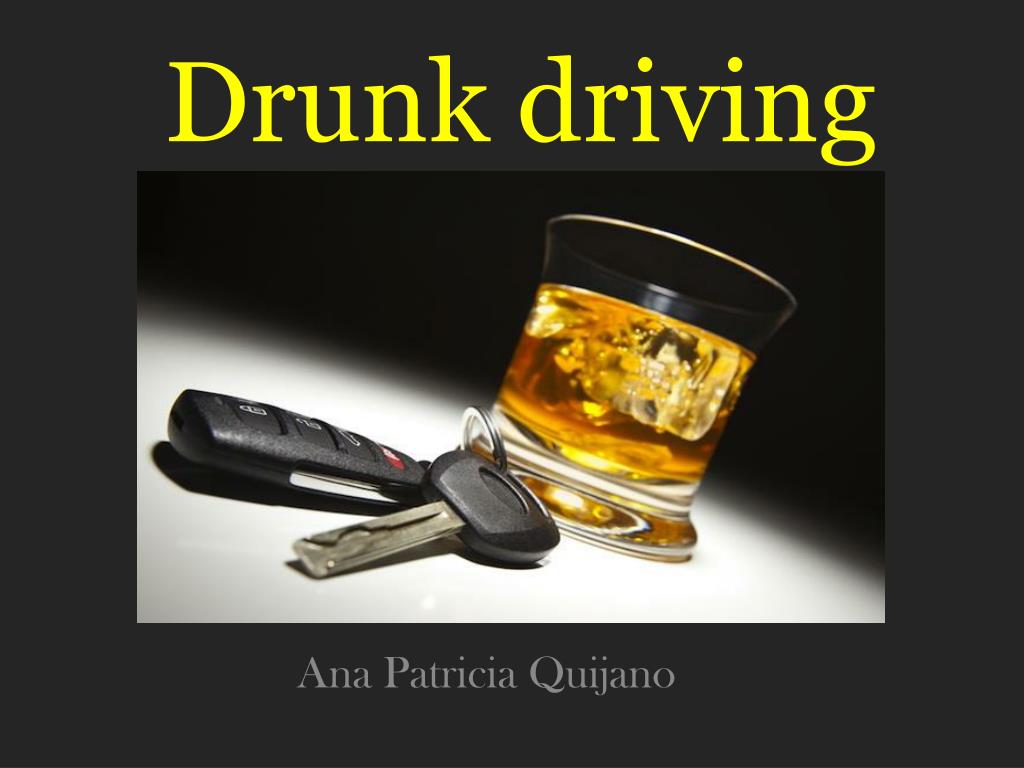 PPT - Drunk driving PowerPoint Presentation, free download - ID:1971192
