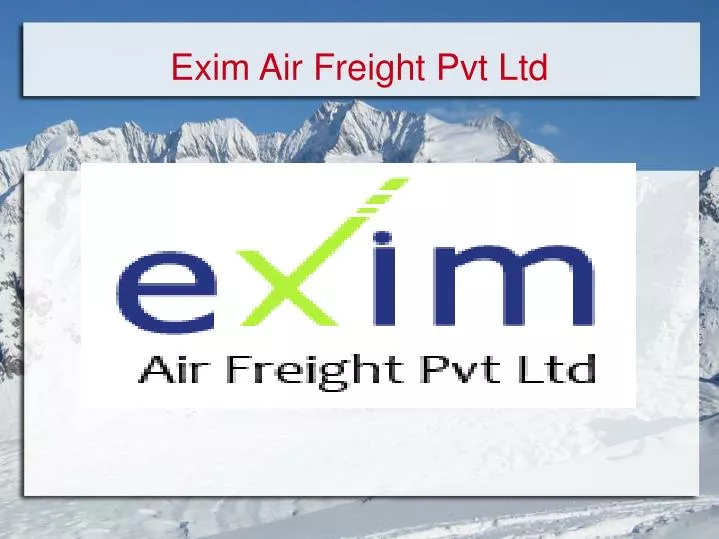 exim air freight pvt ltd
