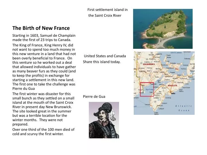 the birth of new france