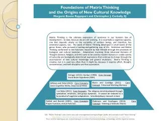 Stringer (2012); Dunbar (1998). Core Concept : Social Brain Hypothesis (SBH) .