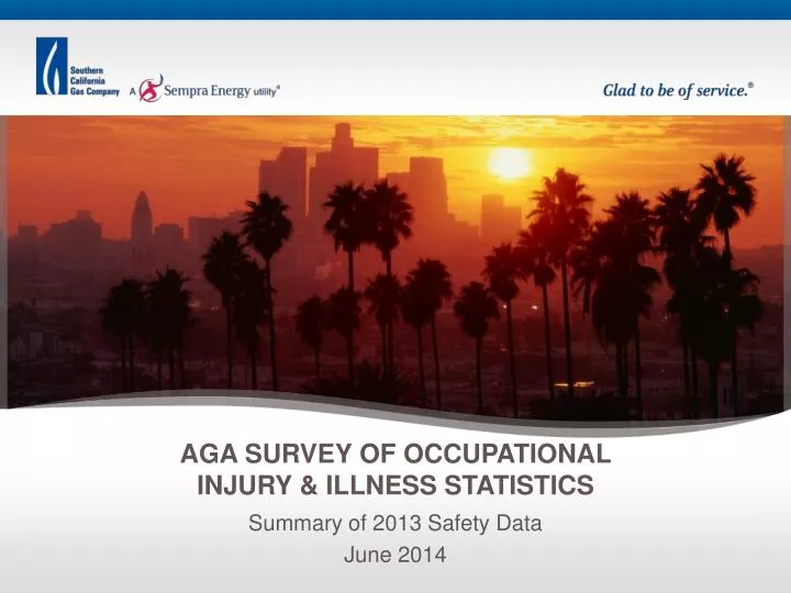 aga survey of occupational injury illness statistics